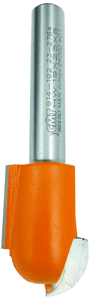 Hulkilfreser HM R 9,5x25 K8 Z1+1