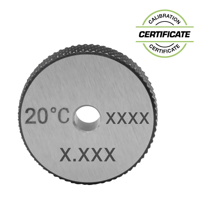 Innstillingsring (kontrollring) Ø4 mm DIN 2250 C (Inkl. sertifikat)