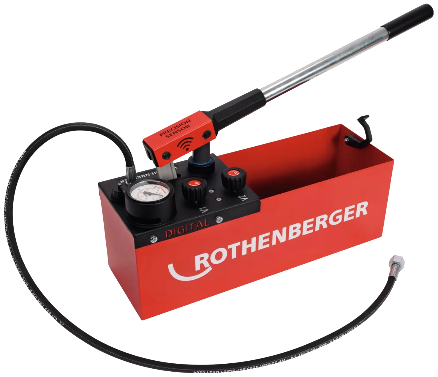 Rothenberger RP-50 trykkprøvepumpe 12ltr, digital