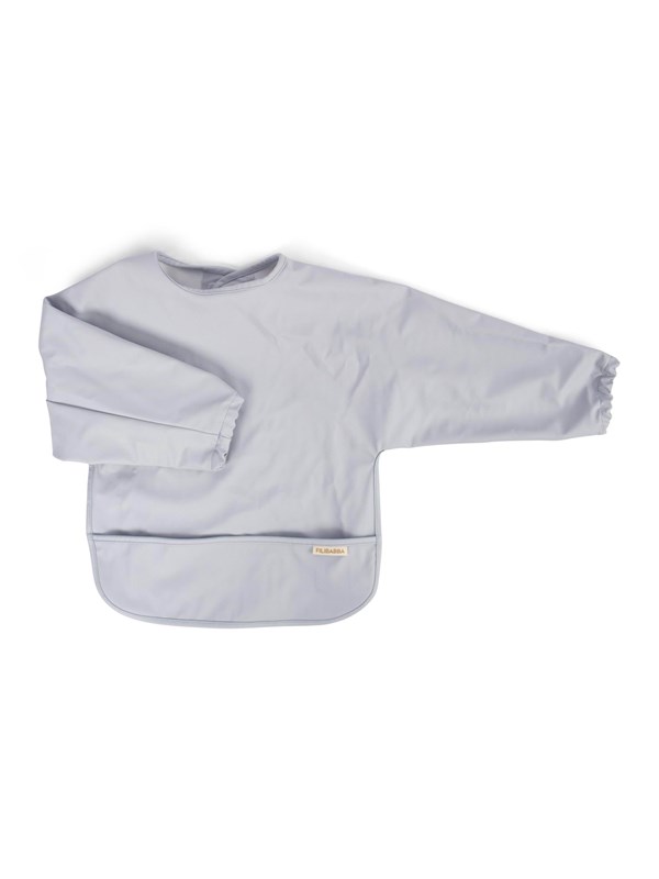 Filibabba Bib w. sleeves - Pearl Blue