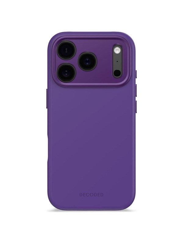 Decoded - AntiMicrobial Silicone Backcover for iPhone 17 Pro  - Future Dusk