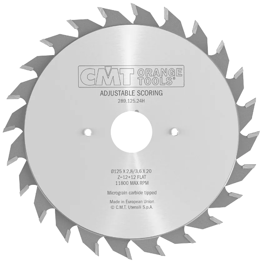 Blad 125x2,8-3,6x20 Z2x12F