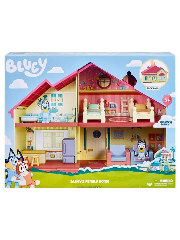 Spectron Bluey Play House with Accessories Playset