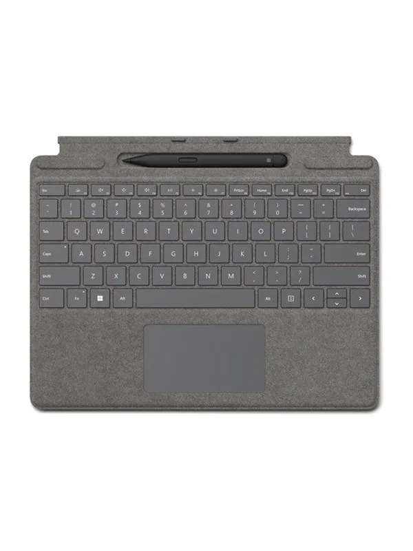 Microsoft Surface Pro Signature - Tastatur - Engelsk (Storbritannia) - Grå
