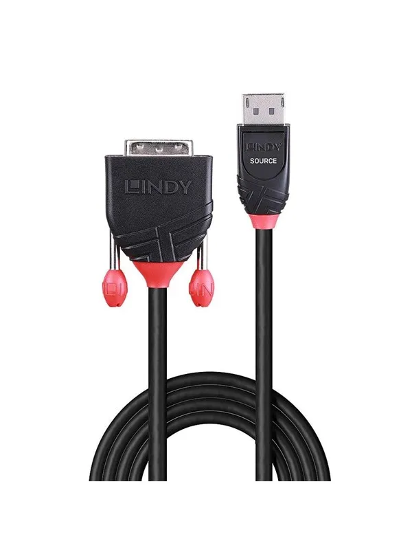Lindy DisplayPort to DVI-D Cable - 5m