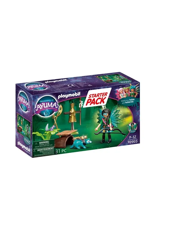 Playmobil StarterPack - Starter Pack Knight Fairy med vaskebjørn