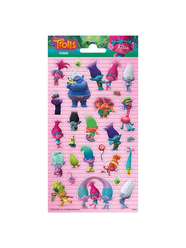 Totum Sticker sheet Twinkle - Trolls