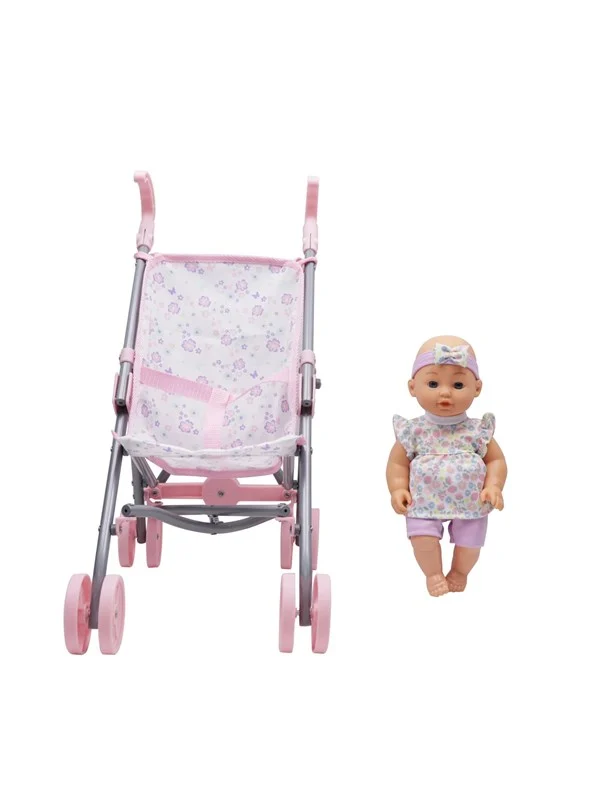 Happy Friend Teresa Doll 30cm with stroller set