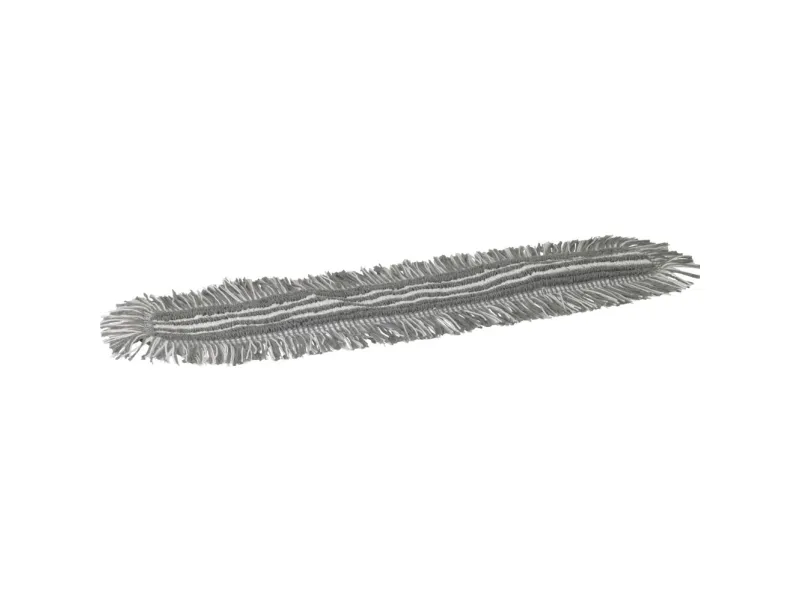 Vikan Damp 48 Heavy Duty mikrofibermoppe, Hook & Loop, 60 cm, Grå