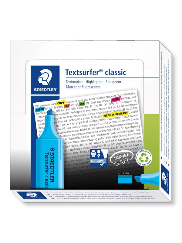 Staedtler Highlighter Textsurfer cl. 10 pcs blue