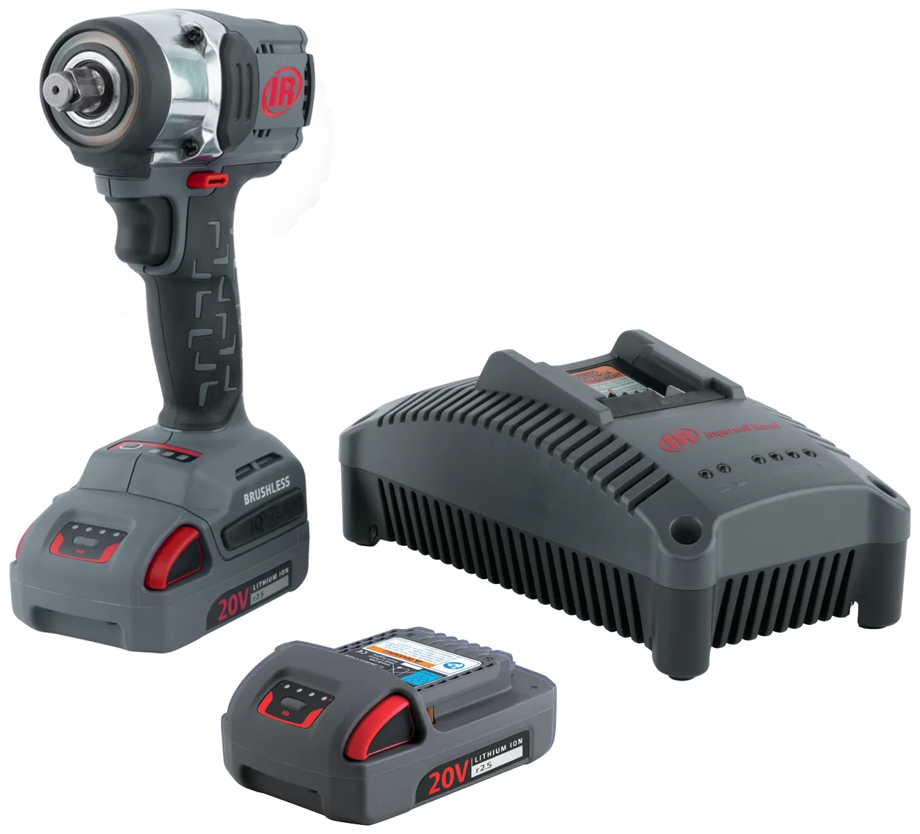 I-R W3151-K22 slagtrekker 1/2" 610 Nm 20V/2×2,5Ah