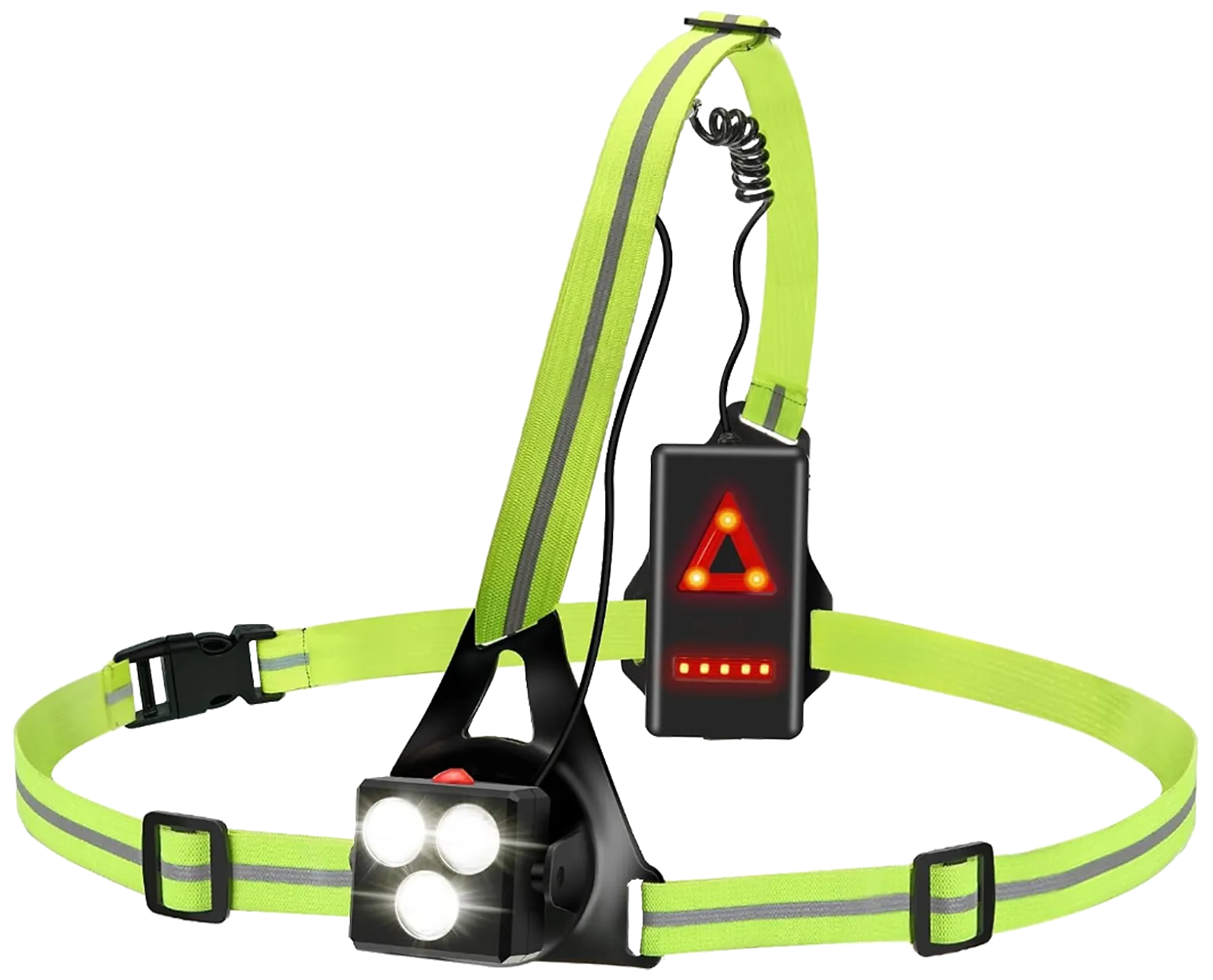Japcell BL1000 hodelykt for løpere 1000lm oppladbar
