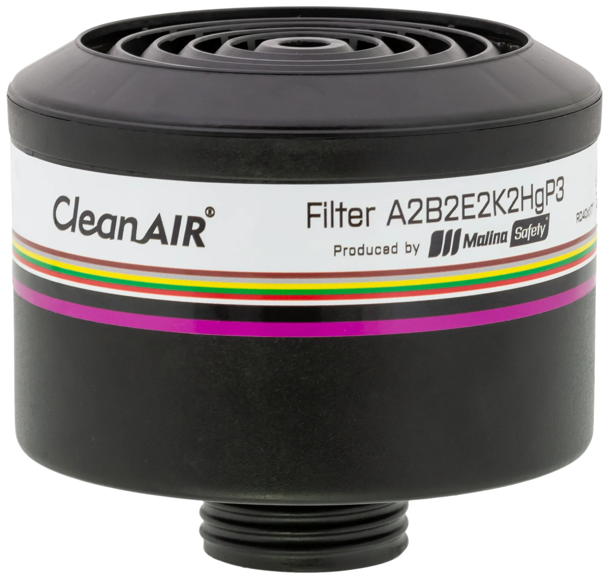 CleanAir gass- og dampfiltre ABEK2HgP3