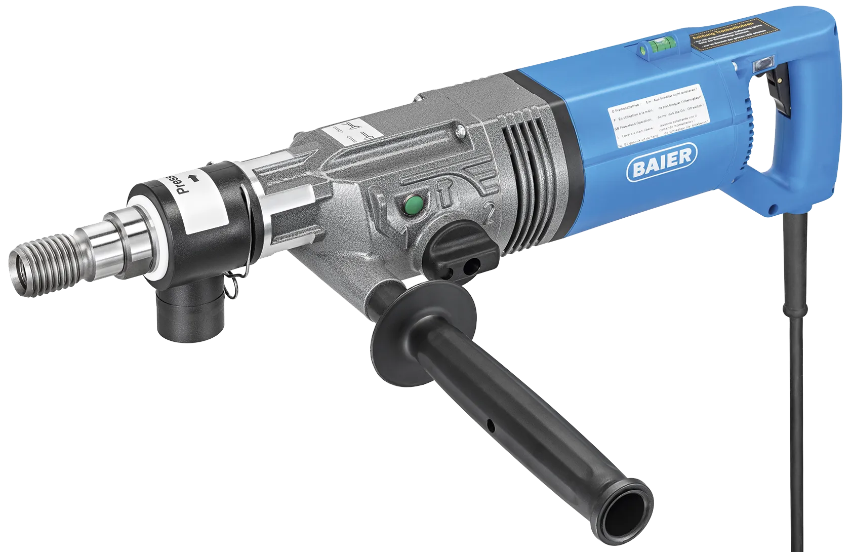 Diamanttørrboremaskin BDB829, 200mm 2150W