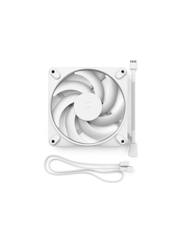 Fractal Design Momentum 12 - Kabinettvifte - 120mm - Hvit