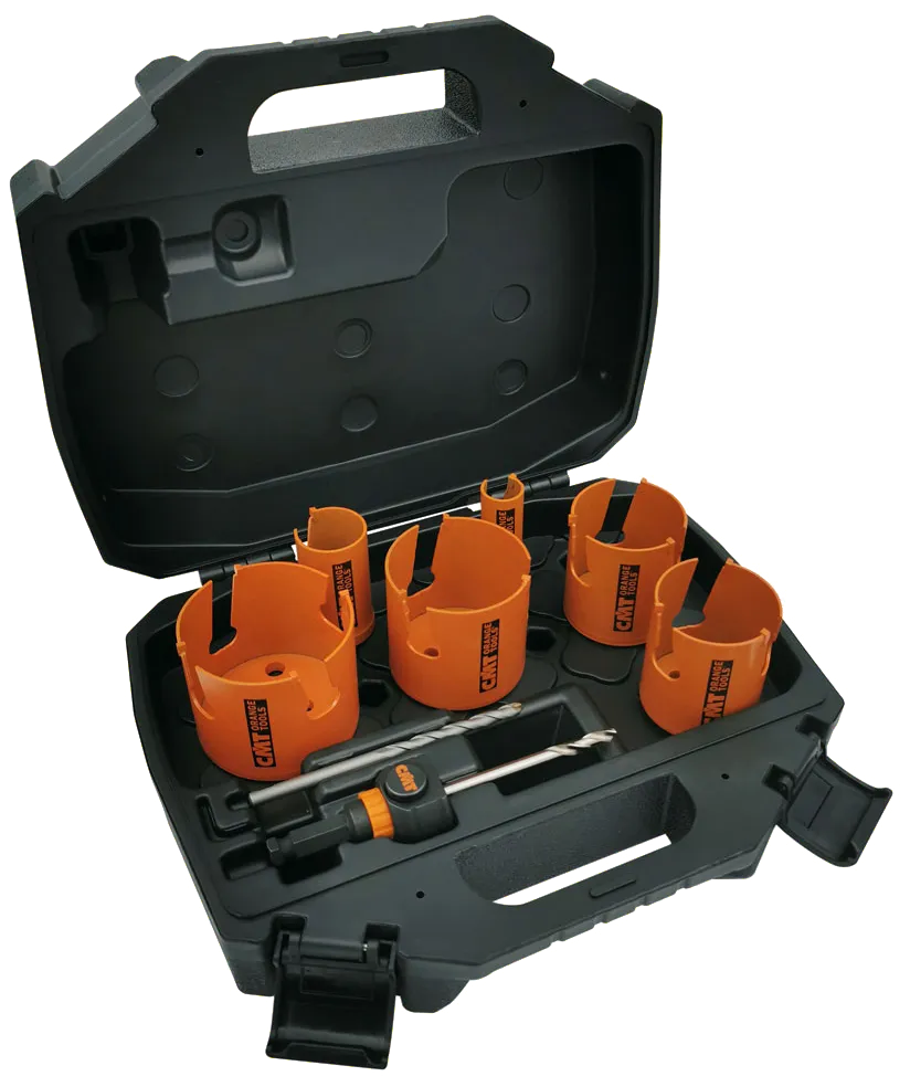 CMT hullsagsett HW Push&Lock 22-76mm, 6stk+holder