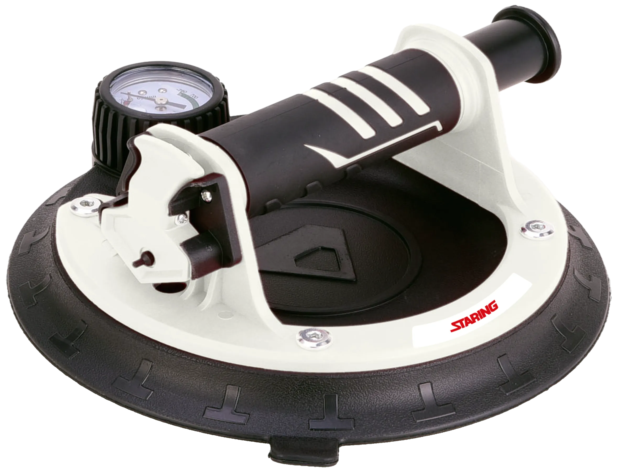 Glassløfter/sugekopp med manometer ø205mm 128kg