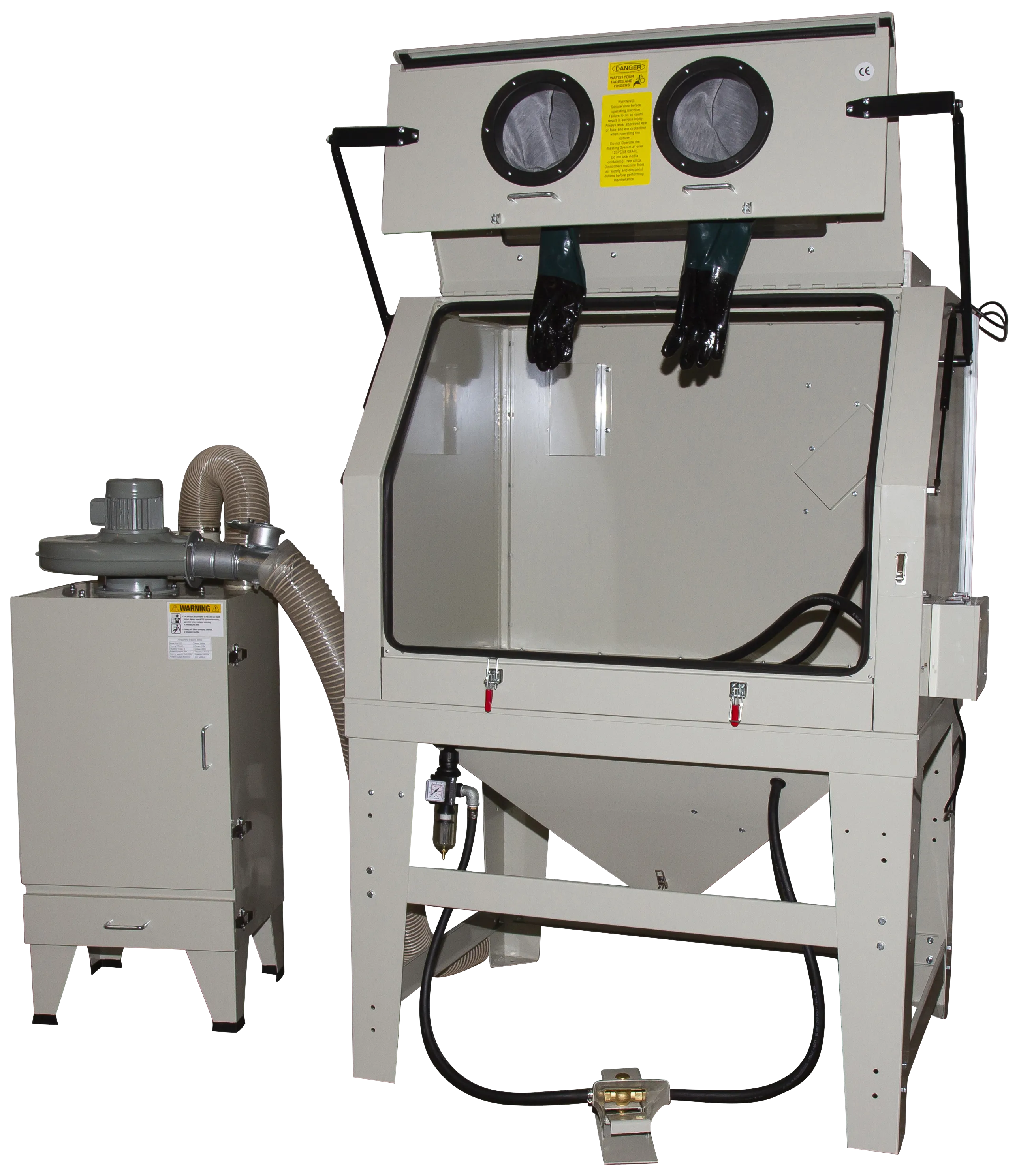 Sandblåsekabinett XL425A inkl. filterkabinett