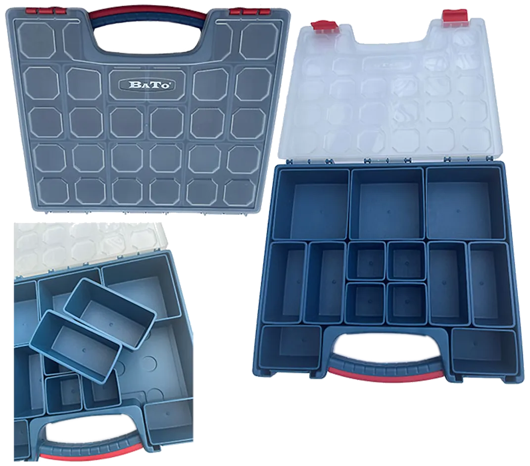 Bato sortimentsboks m/13 plastinnsatser