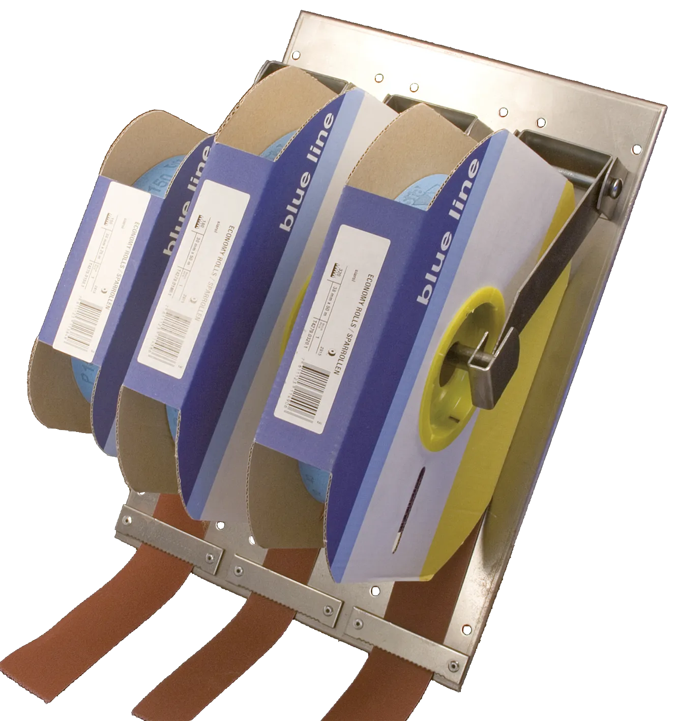 Rullholder for smergellærret 3 rl.