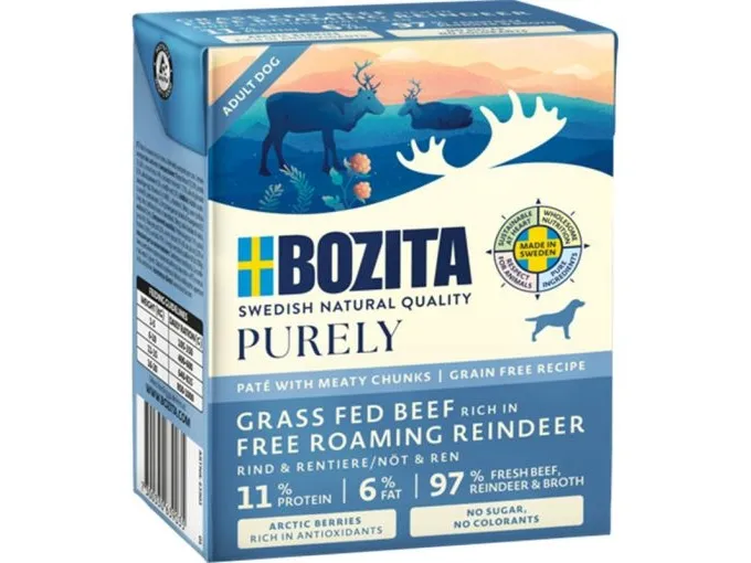 Bozita Purely Pate Reindeer 6 x 370g