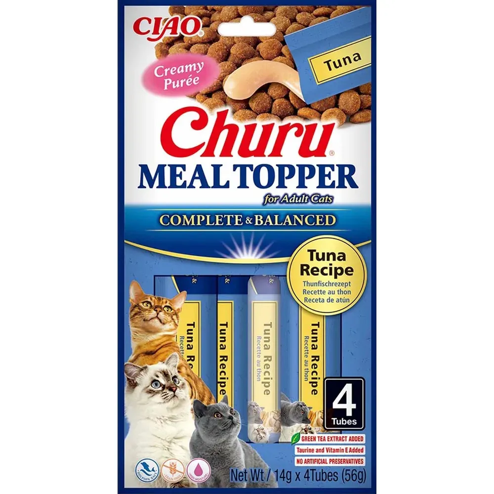 Churu Cat Meal Topper  -  4 smaker