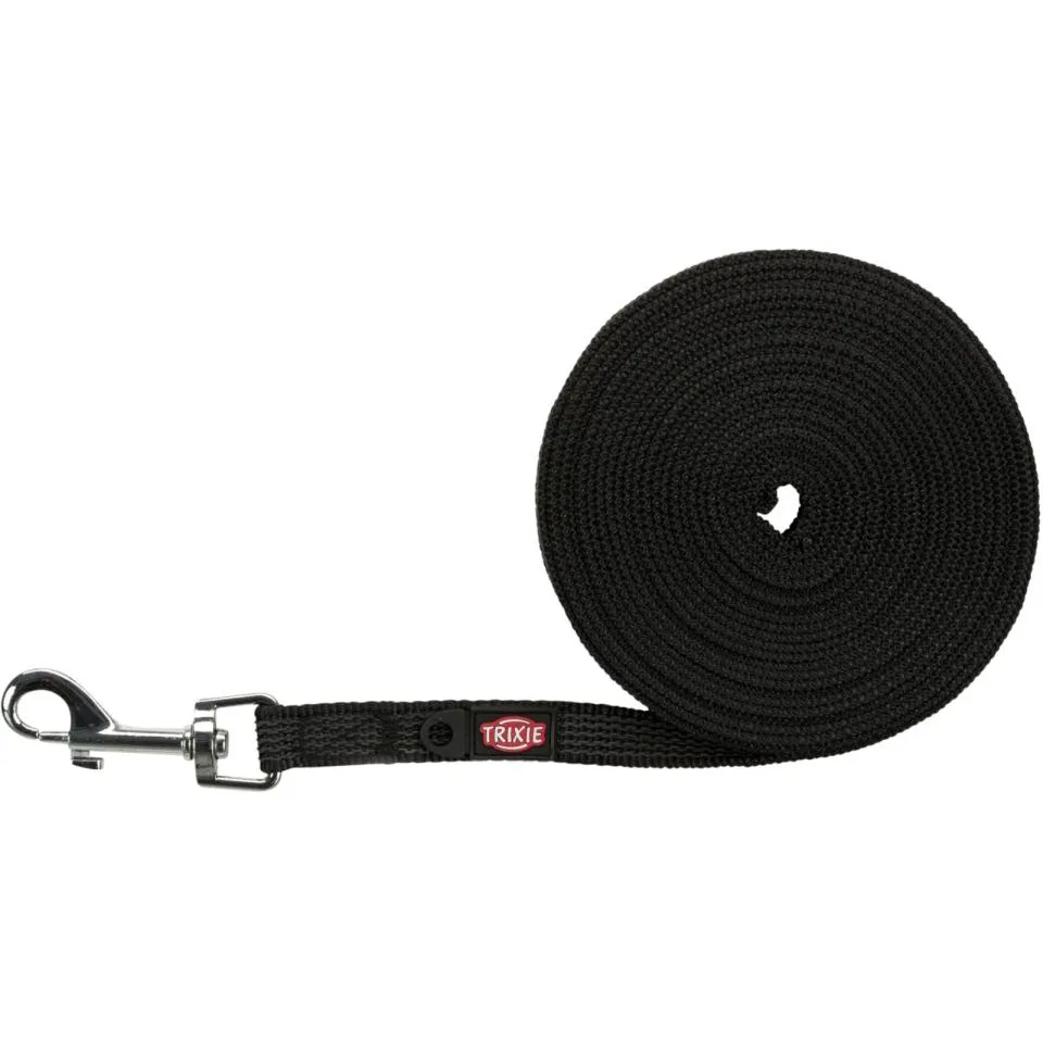 Trixie sporline gummieret 15 m - Petroleum