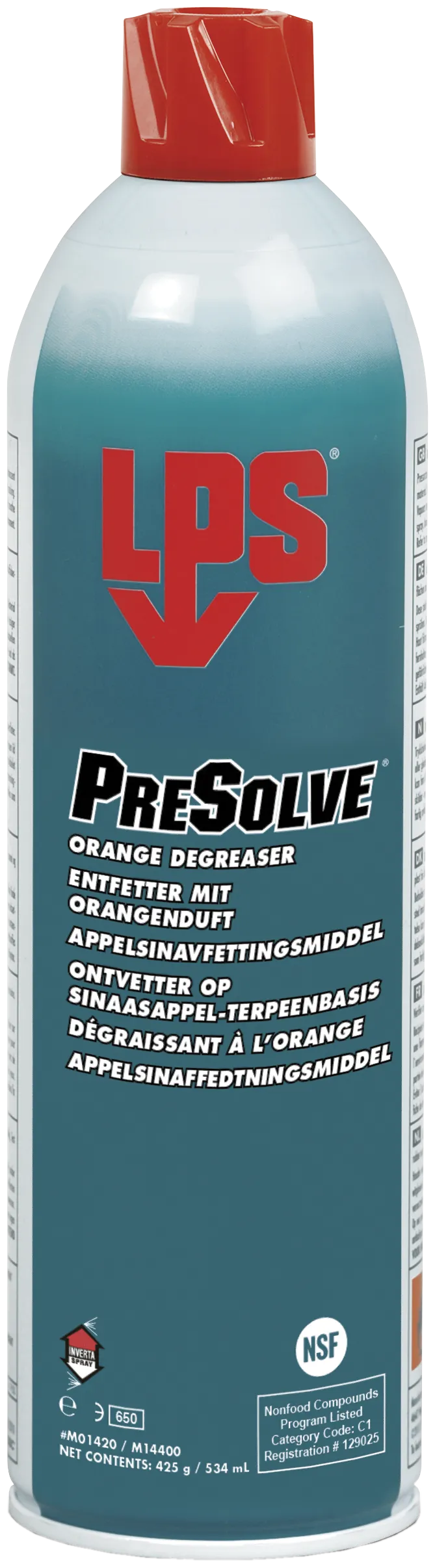 LPS PreSolve rensemiddel-spray