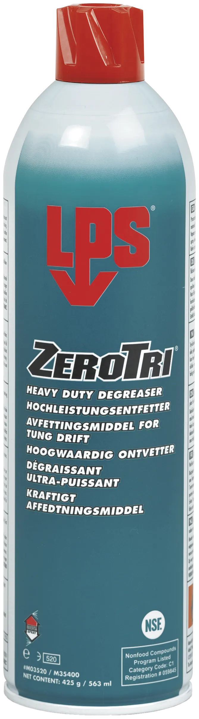LPS ZeroTri afrensespray 563 ml