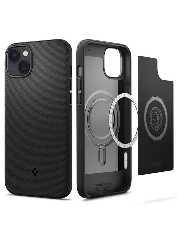Spigen Mag Armor MagSafe - matte black - iPhone 14 Plus