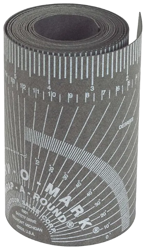 Curv-O-Mark WrapAround 179B sort XXL f/6-16" rør