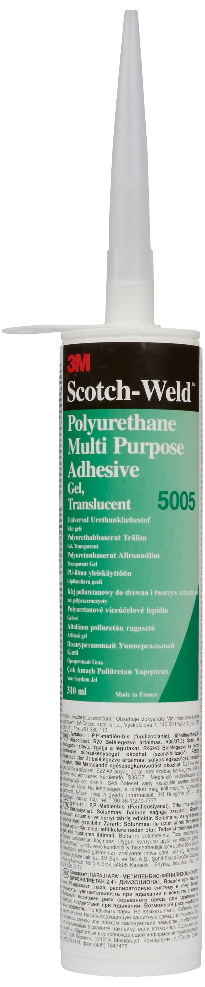 Scotch-Weld polyuretan-trelim 5005 klar 310ml