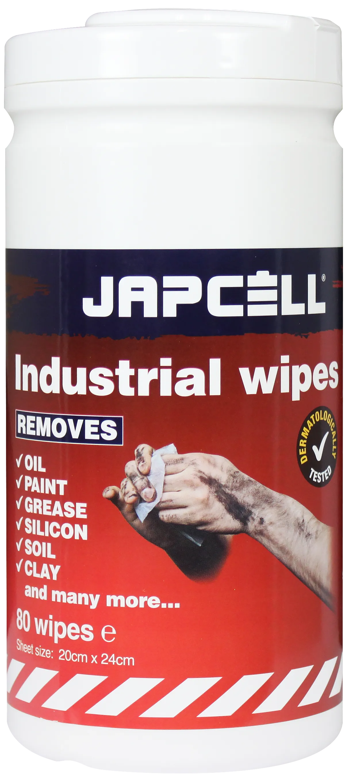 Japcell IndustrialWipes tørkekluter, 80stk