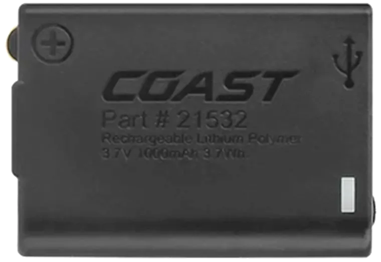 Coast ZX350 genopl. batteri t/FL & PM450
