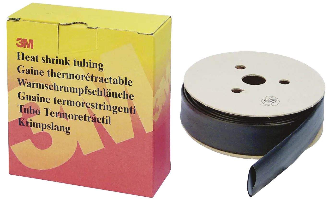 Varmekrympeslange HSR sort 1,6/0,8mm×12m