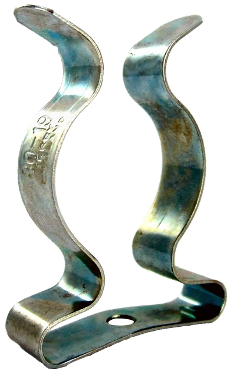 Fjærklemmer forniklet stål 6mm, 1000stk