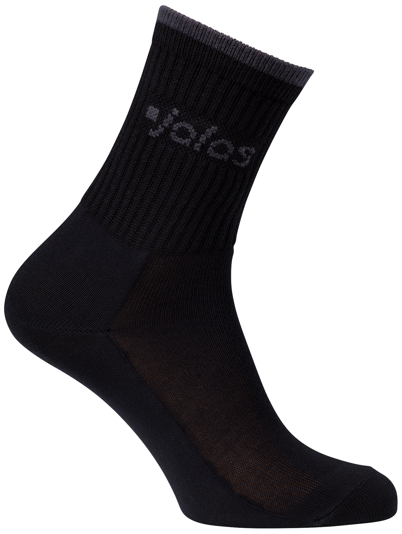 Jalas sokker supersoft lett sort 8208B-47-50