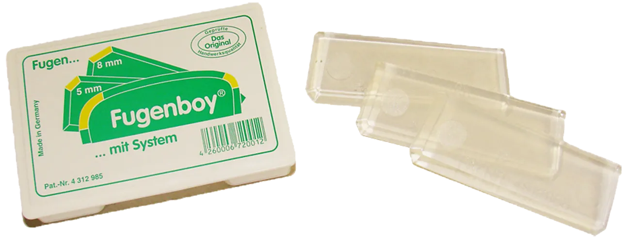 Fugenboy silikonprofilskrapere, rett profil hvit