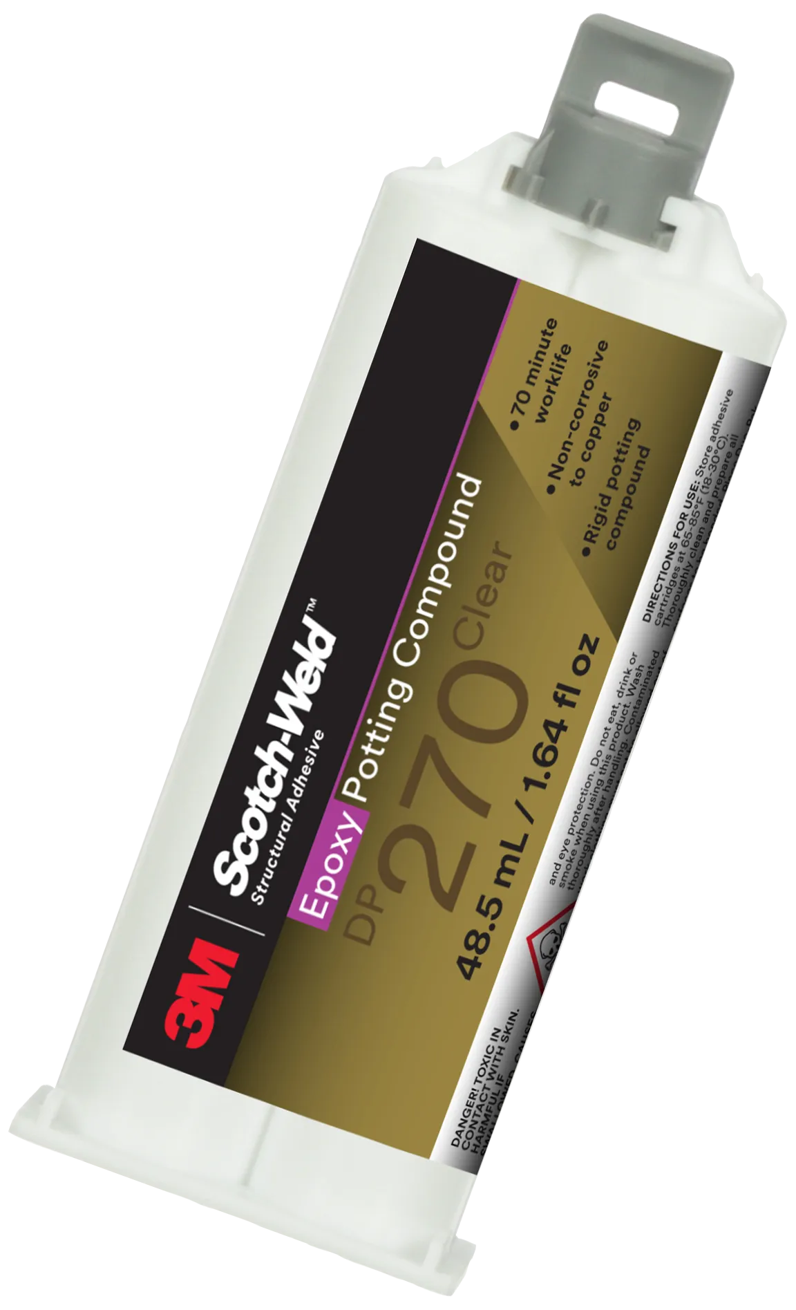 Scotch-Weld DP270 konstruksjonslim klar 48,5 ml