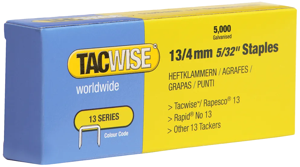 Tacwise stifteklemmer 13/4mm, 5000stk