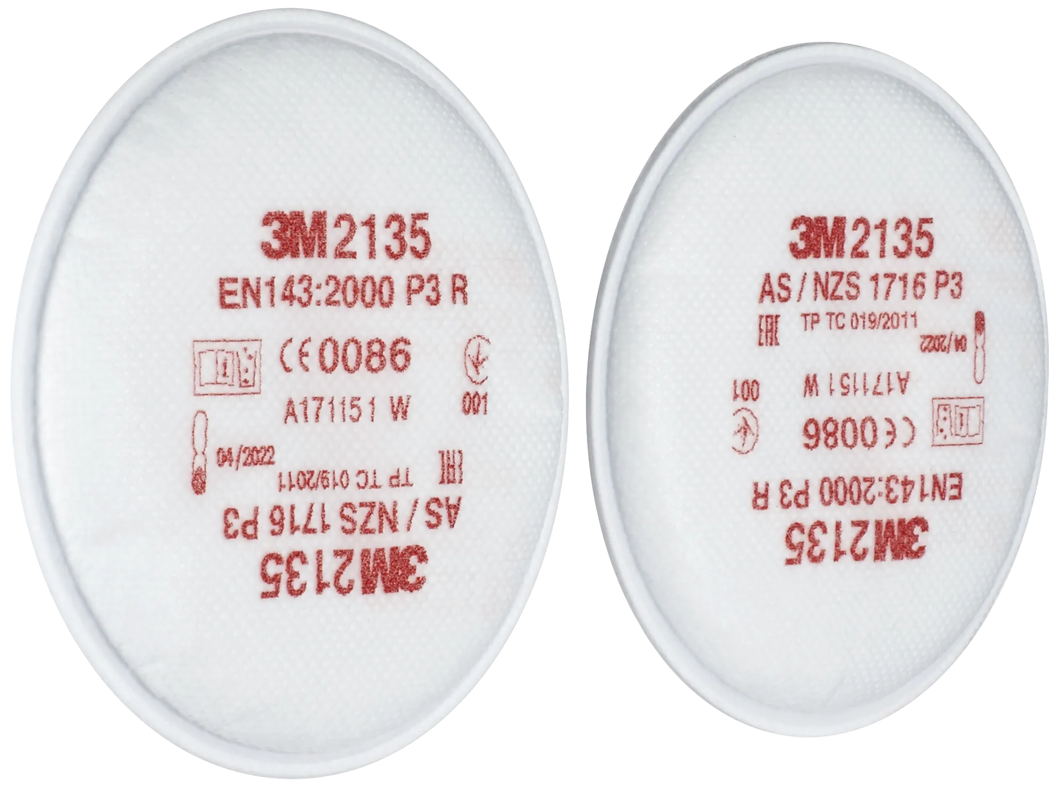 Partikkelfilter 2135 P3 til 6000- og 6500-serien, 2 stk