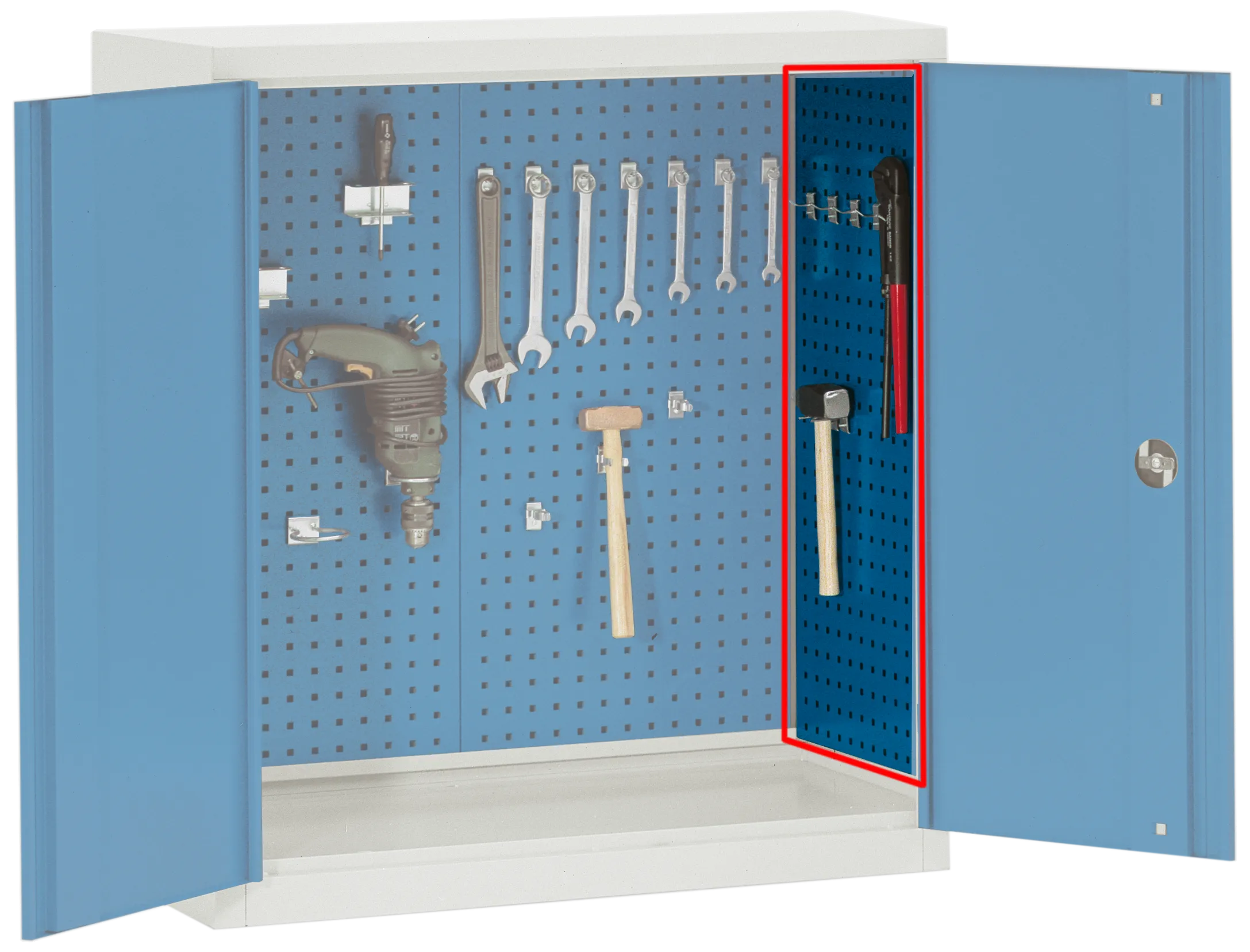 Verktøytavle for MS-1/MS-0.5, sider, 2 stk