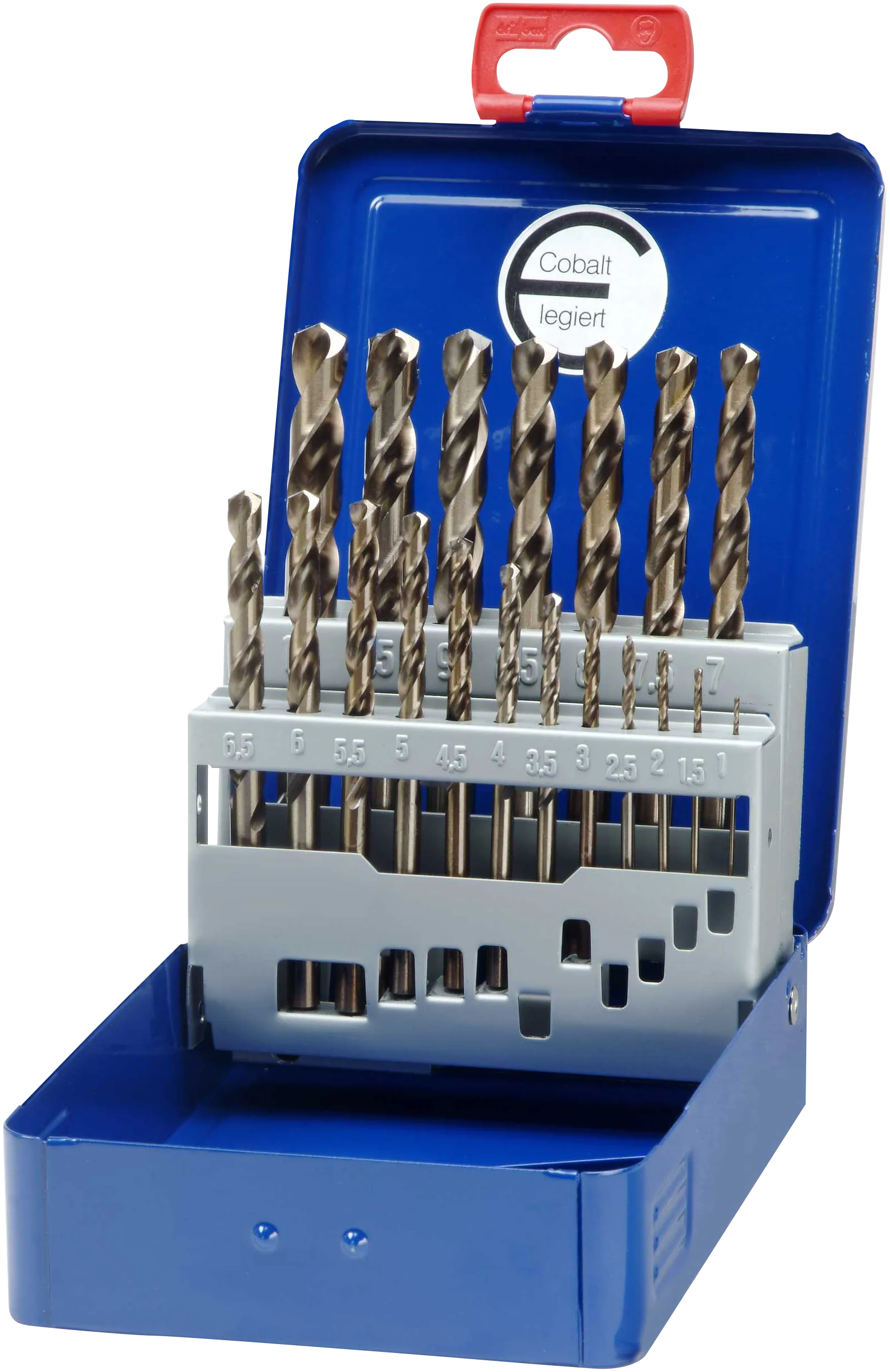 Bohrcraft spiralborsett 1140 HSS-E Co5 ME10 19stk