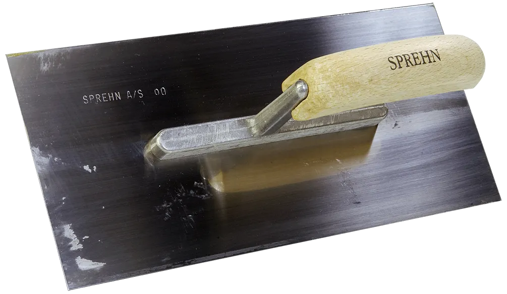 Sprehn glittebrett stål 130×280 mm