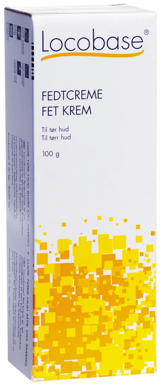 Locobase fettkrem for tørr hud, 100 g