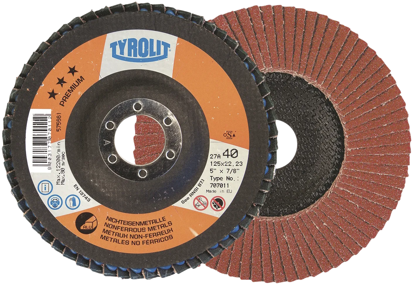 Lamellskive Premium 27SLA Ø125 CA40-B