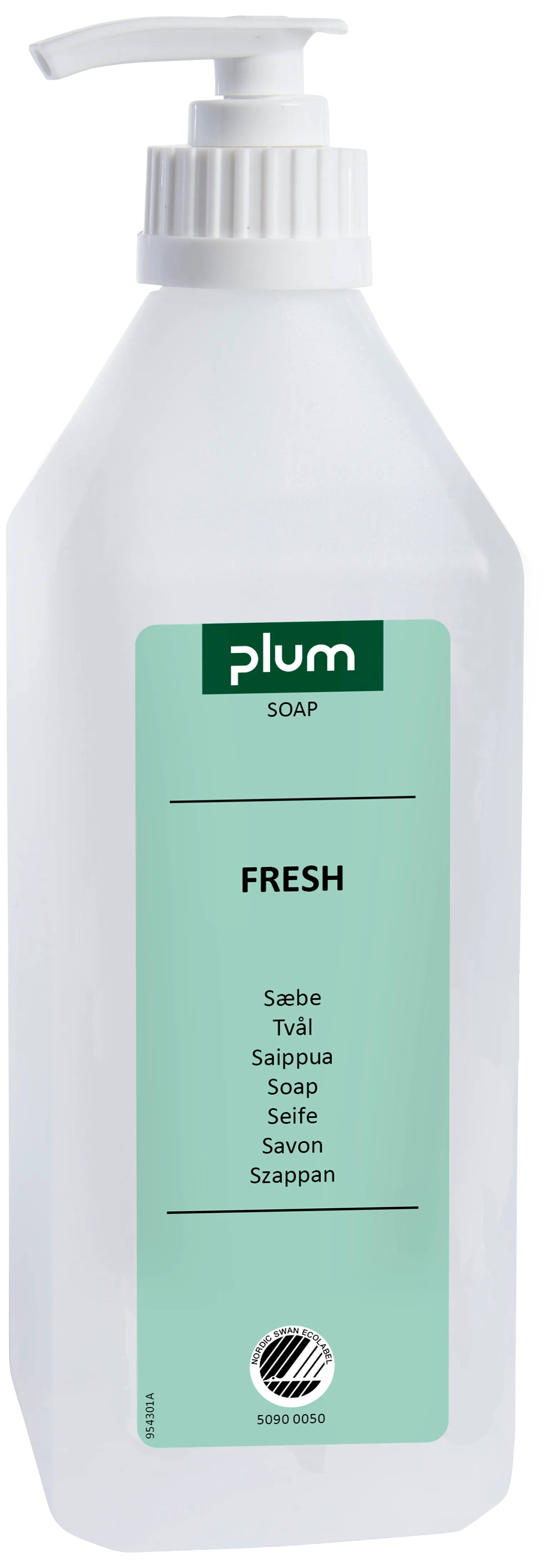 Plomme Fresh håndsåpe 600 ml pumpeflaske