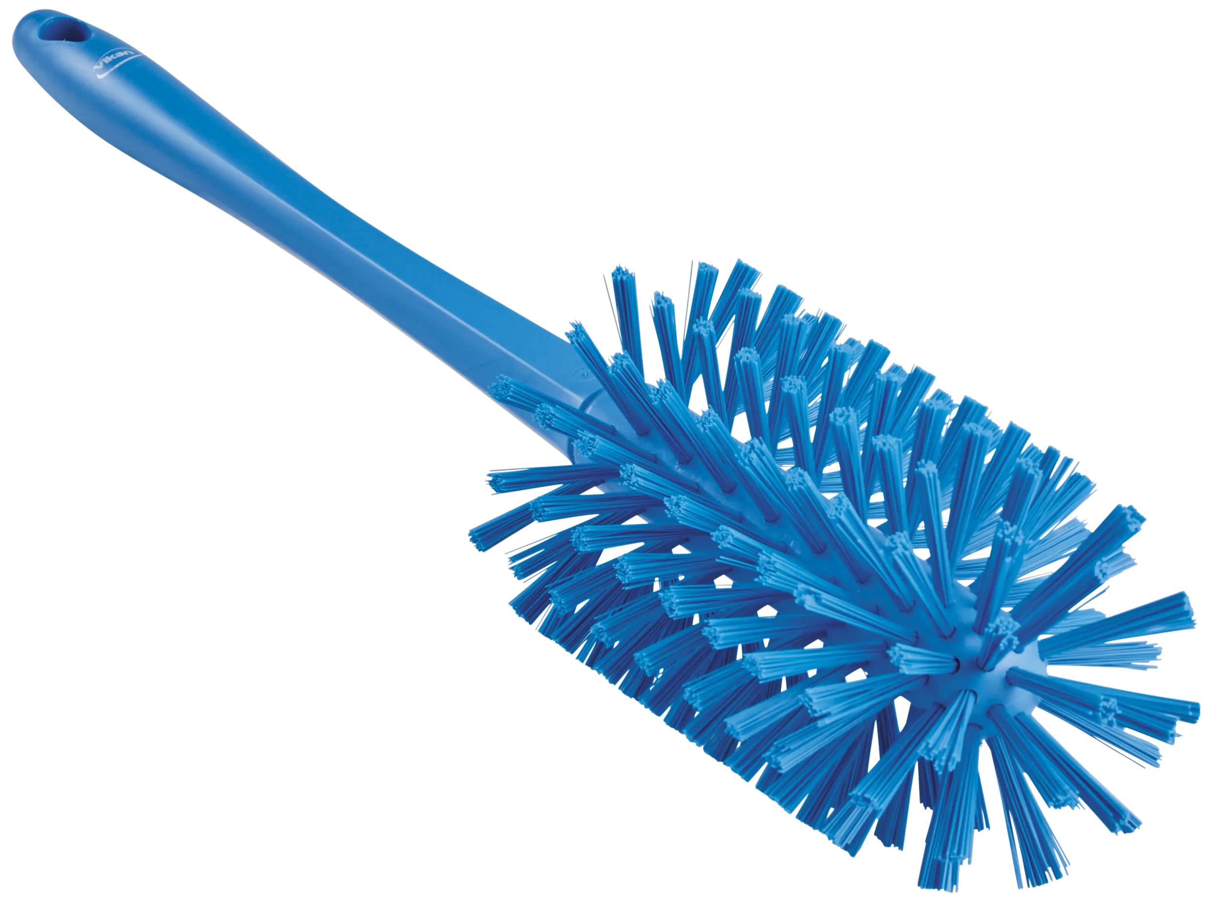Rørbørste m/skaft ø90×430mm medium/stiv blå