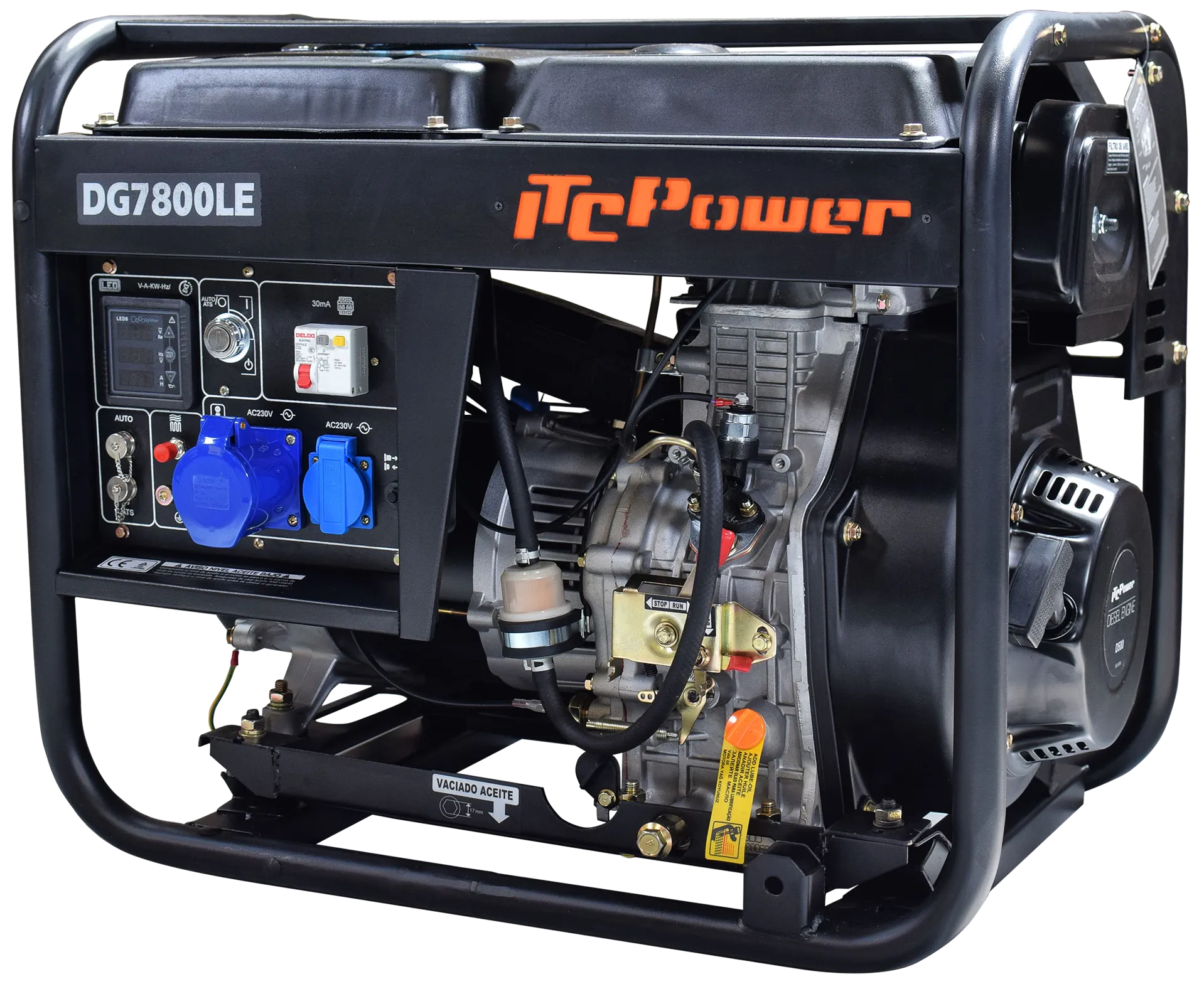 ITC DG7800LE generator diesel 230V 6,0kW