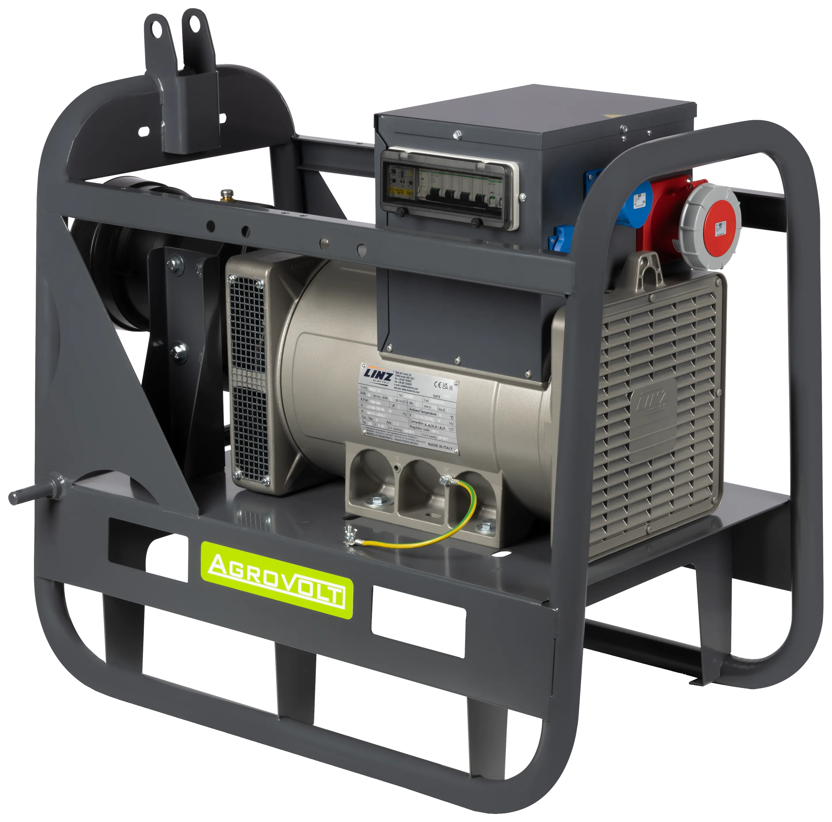 Fogo AV65R PTO traktorgenerator 400/230V 48/24kW